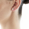 9CT MATRIX STUD EARRINGS