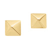9CT PYRAMIDE STUD EARRINGS