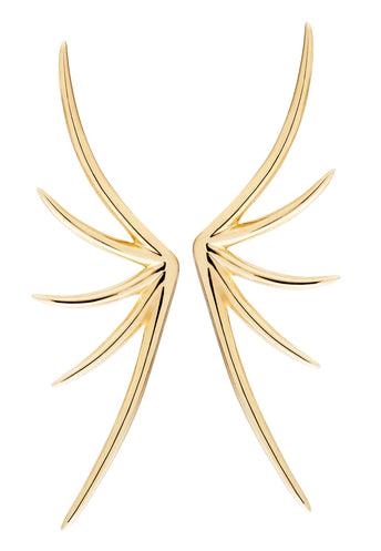 9CT SCALA EARRINGS