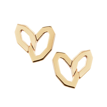 9CT BRINDABELLA STUD EARRINGS