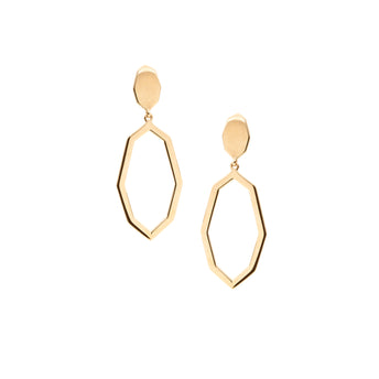 9CT BRINDABELLA DROP EARRINGS