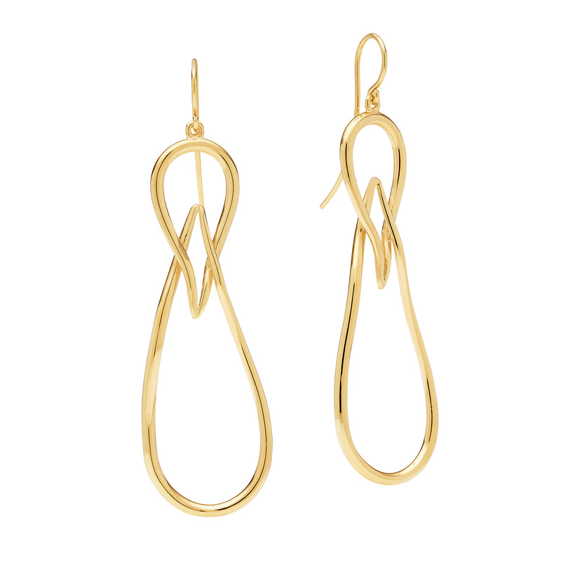 9CT SCORSESE DROP EARRINGS
