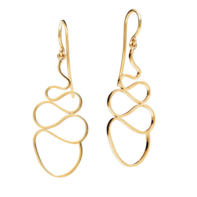 9CT KANDINSKY EARRINGS