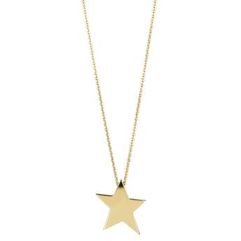 9CT STAR PENDANT