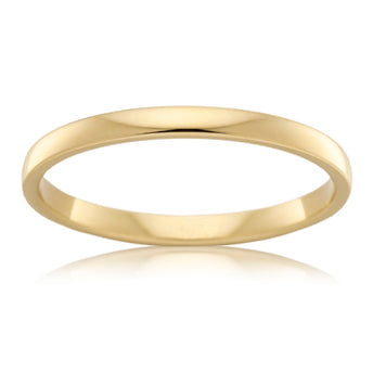 18CT YELLOW GOLD 2.5MM BARREL WEDDER