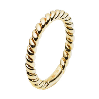 9CT ROPE RING