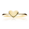 9CT HEART RING