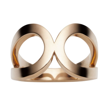 9CT ROSE GOLD CALLAS RING
