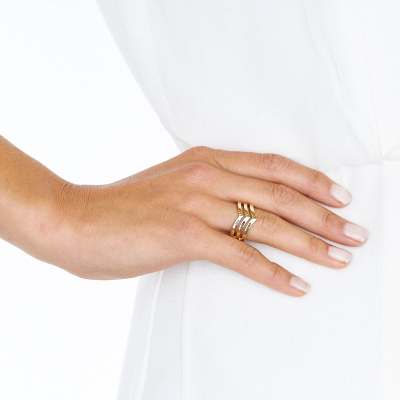 9CT GOLD NERANO RING