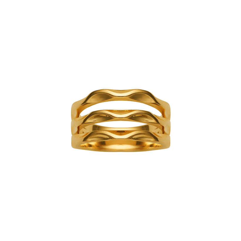 9CT TRIPLE MOMENTUM RING