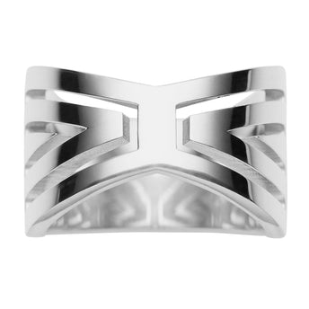 STERLING SILVER MATRIX RING