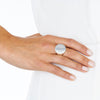 STERLING SILVER SANTORINI RING