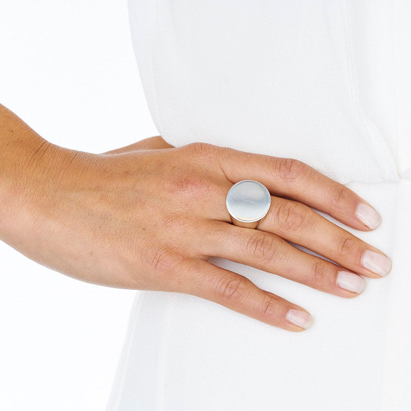 STERLING SILVER SANTORINI RING