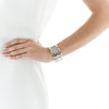 STERLING SILVER MATRIX BANGLE