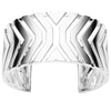 STERLING SILVER MATRIX BANGLE