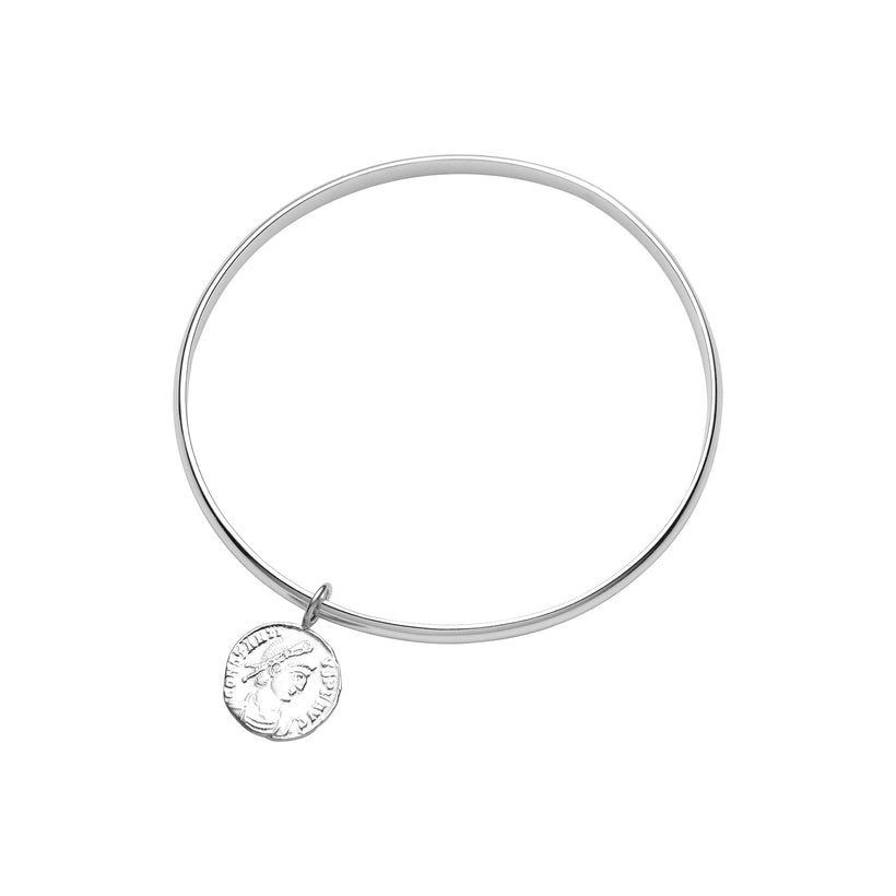 STERLING SILVER MEDICI BANGLE