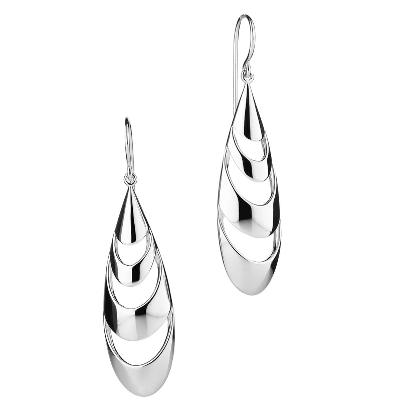 STERLING SILVER MONACO EARRINGS