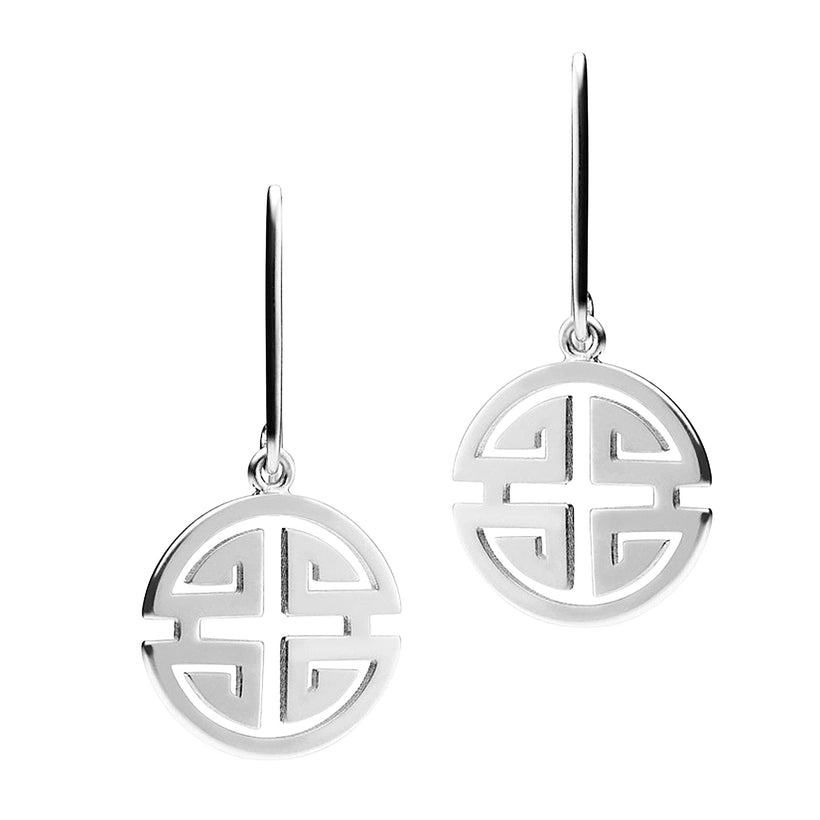 STERLING SILVER PROSPERITY EARRINGS