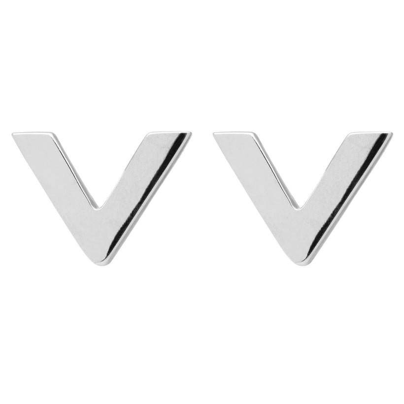 STERLING SILVER VIVECKE STUD EARRINGS