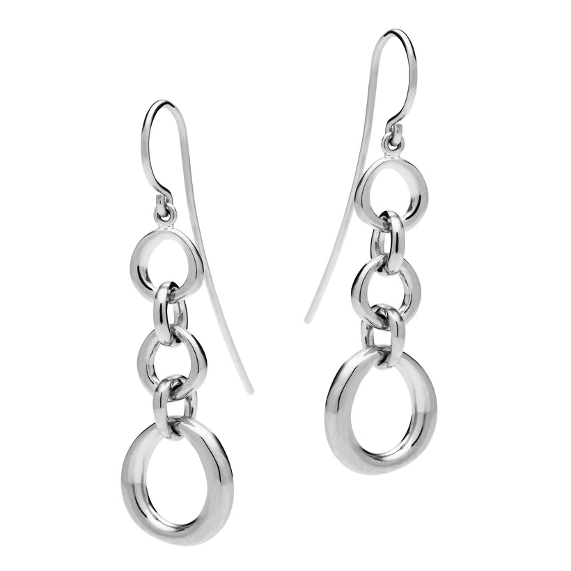 STERLING SILVER ODESSA DROP EARRINGS