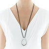 STERLING SILVER TEARDROP PENDANT
