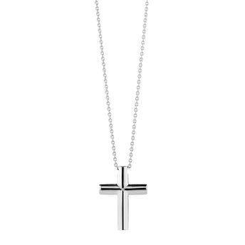 STERLING SILVER CROSS PENDANT