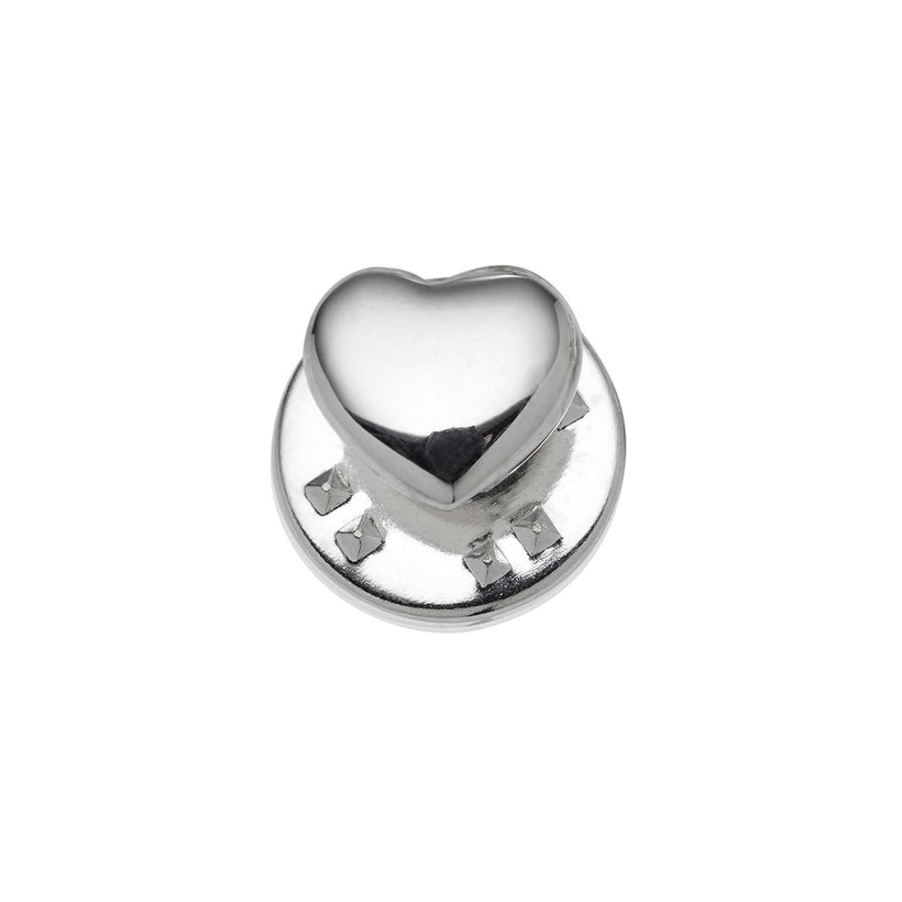 STG SILVER HEART PIN