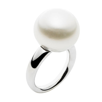 18CT SOUTH SEA PEARL RING