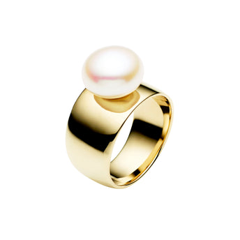 9CT PEARL MAGGIE RING