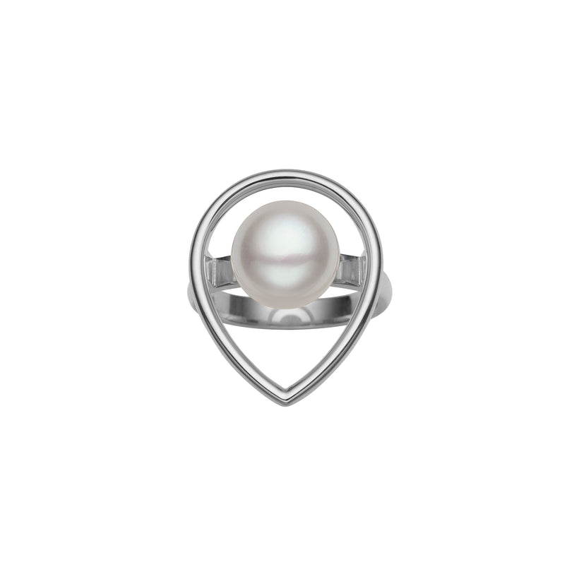 STERLING SILVER PEARL MOONAGE DAYDREAM RING