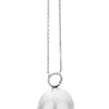 18CT SOUTH SEA PEARL AND DIAMOND ORBIT PENDANT