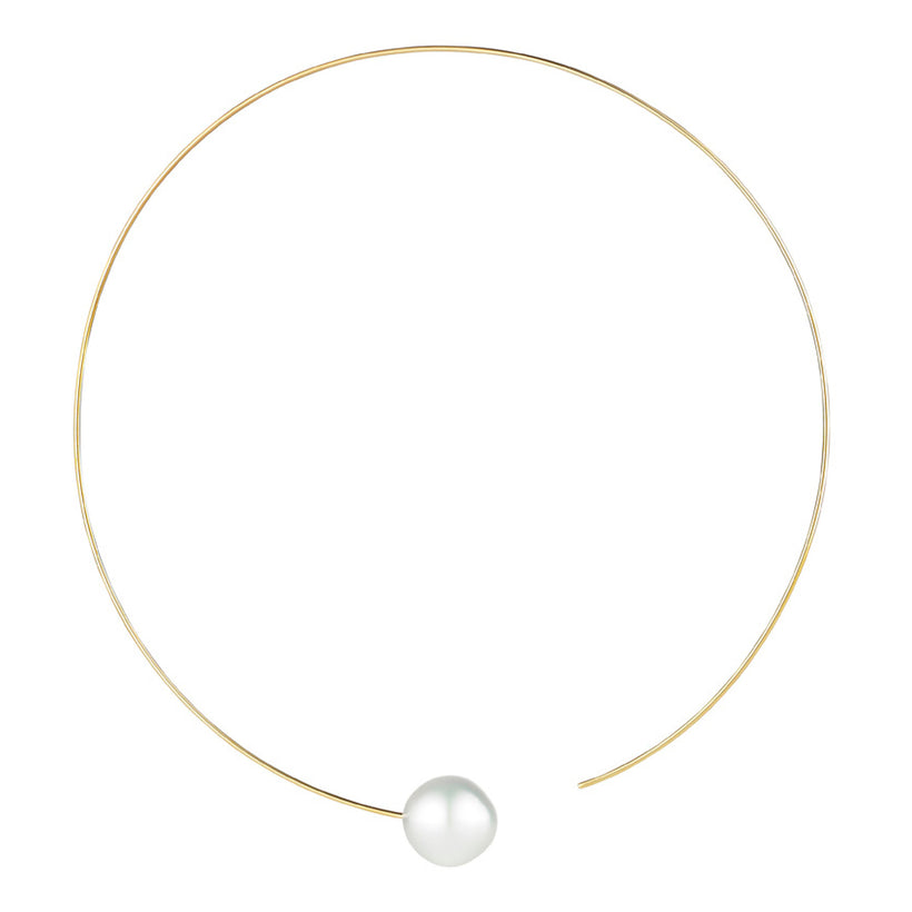 18CT YELLOW GOLD SOUTH SEA PEARL CARLA NECKLACE
