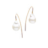 18CT YELLOW GOLD BAROQUE SOUTH SEA PEARL MIA EARRINGS