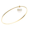 9CT SOUTH SEA PEARL CHARM BANGLE