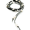 PEARL & LEATHER MIMI NECKLACE