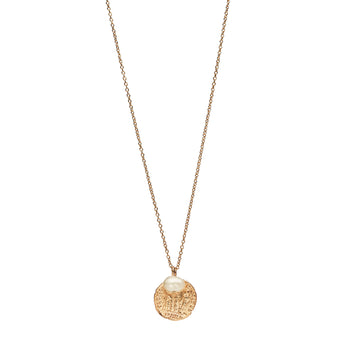 9CT PEARL MEDICI PENDANT