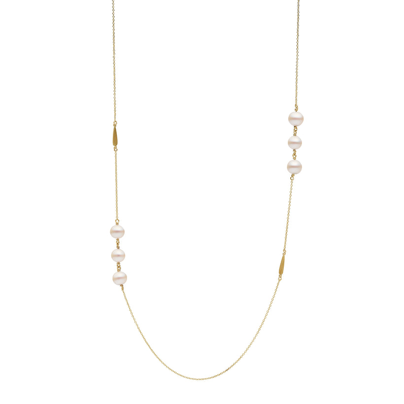 9CT PEARL LINDER NECKLACE