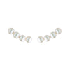 9CT 4 PEARL STUD EARRINGS