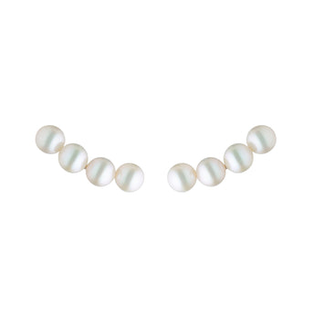 9CT 4 PEARL STUD EARRINGS