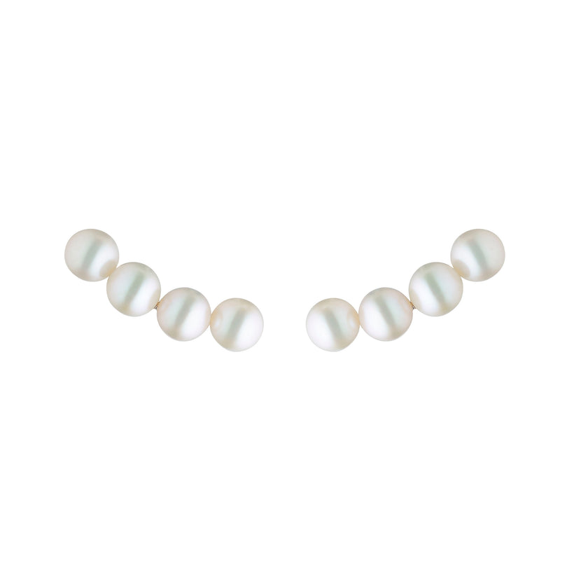 9CT 4 PEARL STUD EARRINGS