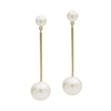 9CT GOLD & PEARL TAIKA EARRINGS