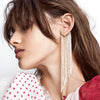 STG SIL PEARL LUKEY EARRING (SINGLE)