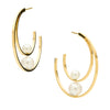 9CT PEARL CORFU EARRINGS