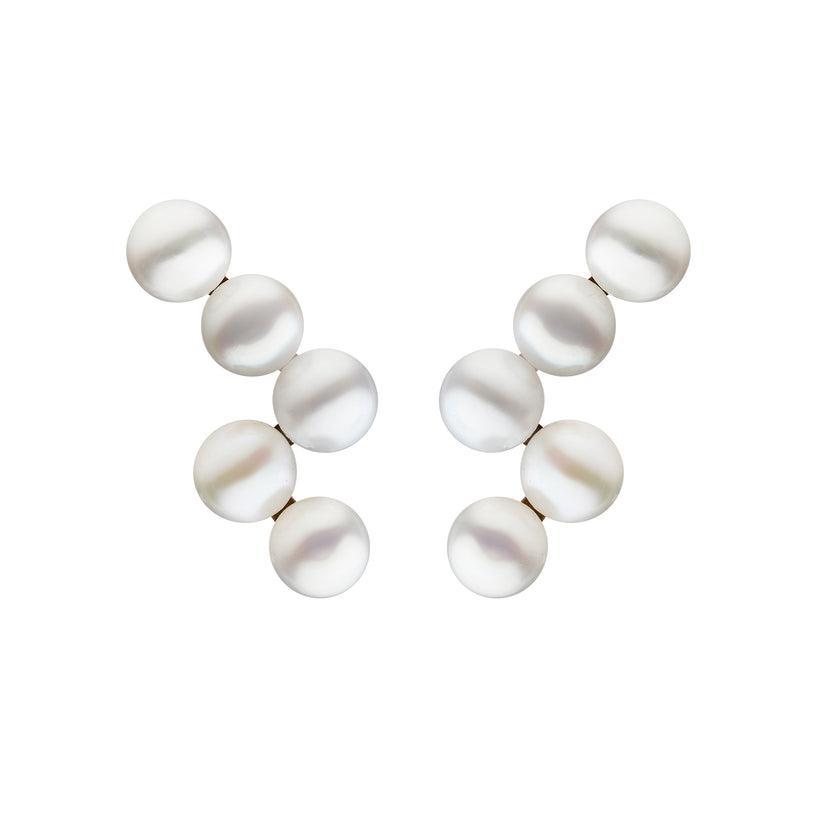 9CT PEARL ANJELICA STUD EARRINGS