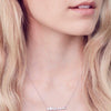 18CT WHITE GOLD DIAMOND GRETA PENDANT