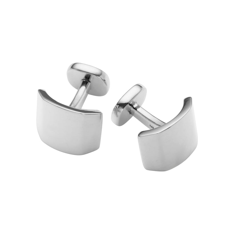 STERLING SILVER BRANDO CUFFLINKS