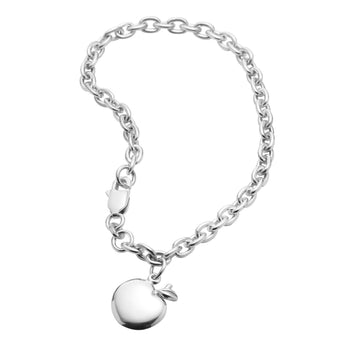 STERLING SILVER APPLE BABY BRACELET