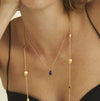 9CT LAPIS BRIBIE PENDANT