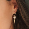 9CT PEARL NIELSEN EARRINGS