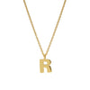 9CT 'R' AMATE PENDANT